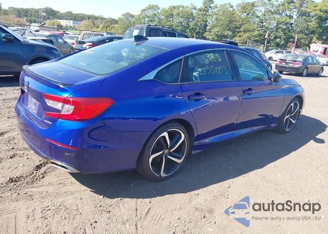 2022 Honda Accord Sport from USA, damaged, VIN 1HGCV1F38NA102378